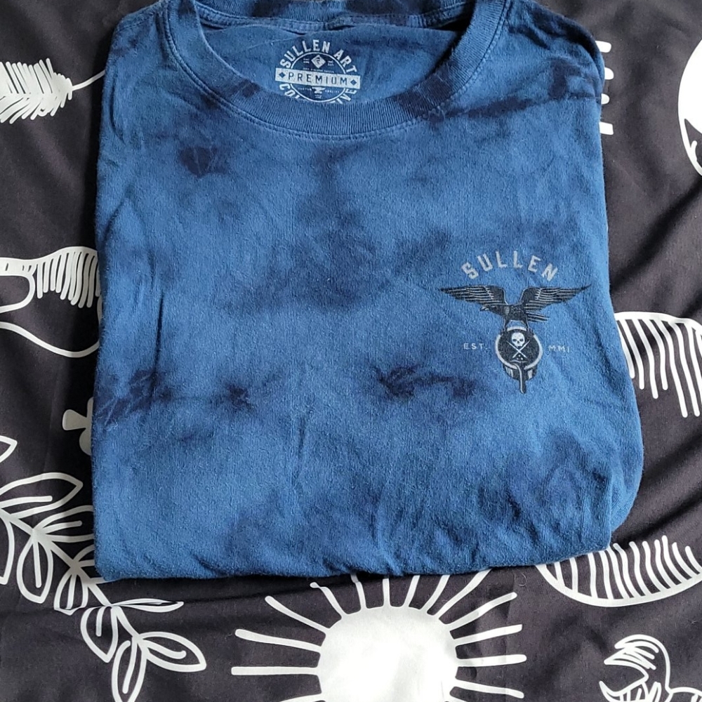 Large tie dyed sullen shirt